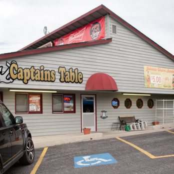 Captain's Table - the outside of the restaurant - Seafood Near Me - Custer, South Dakota