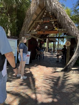 Square Grouper Tiki Bar Jupiter Inlet by null