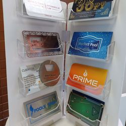 Sample business cards.