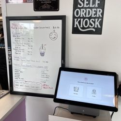 Dreamy Teazy - Self-ordering kiosk Seasonal specialty flavoring