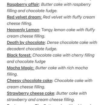 Maria's Dream Cakes - Desserts Near Me Maria's Dream Cakes - Desserts Near Me