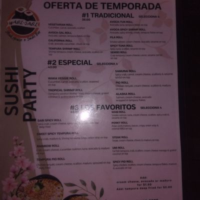 Menu photo 2 Wabi-Sabi Cidra, PR Menu photo 2 Wabi-Sabi Cidra, PR