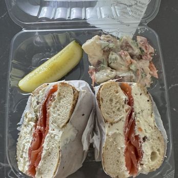 Bagel Boss - Bagel sandwich with lox, jalapeño cream cheese - Bagels Near Me - Burbank, California