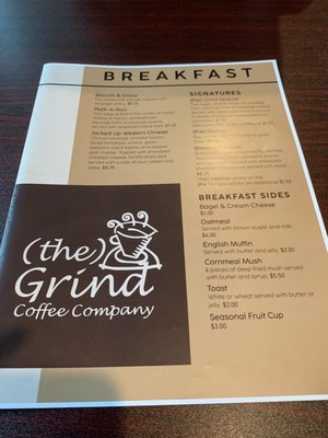 Menu photo 2 The Grind Cafe & Coffeehouse Lima, OH Menu photo 2 The Grind Cafe & Coffeehouse Lima, OH