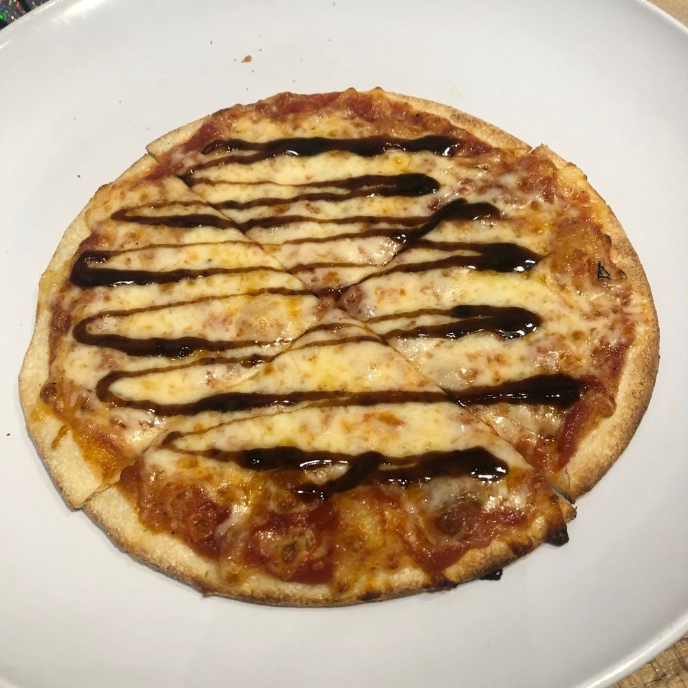 Cheese Pizza with Balsamic Vinegar Cheese Pizza with Balsamic Vinegar
