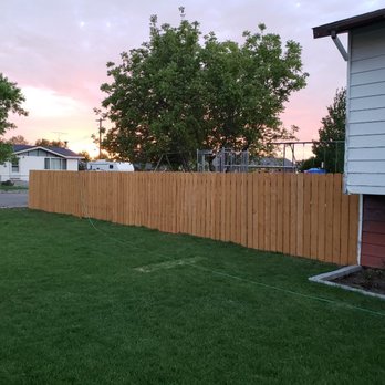 L&H Construction - a fence in a backyard - General Contractors Near Me L&H Construction - a fence in a backyard - General Contractors Near Me