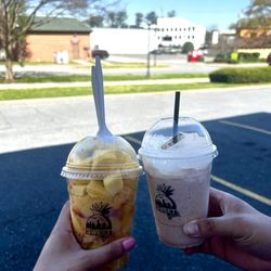 Sweet Block - Mangonada and Coquito Frappe