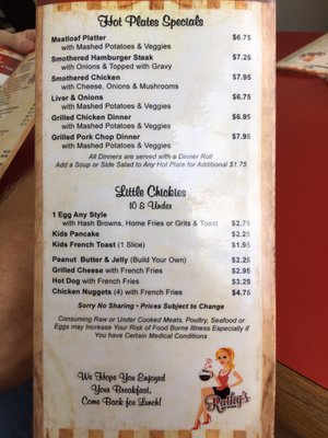 Menu photo 7 Ruthy's Kozy Kitchen New Smyrna Beach, FL