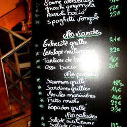 Le Bistrot de l'Etang - Carte