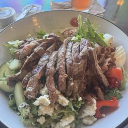 Cobb salad with ribeye Cobb salad with ribeye
