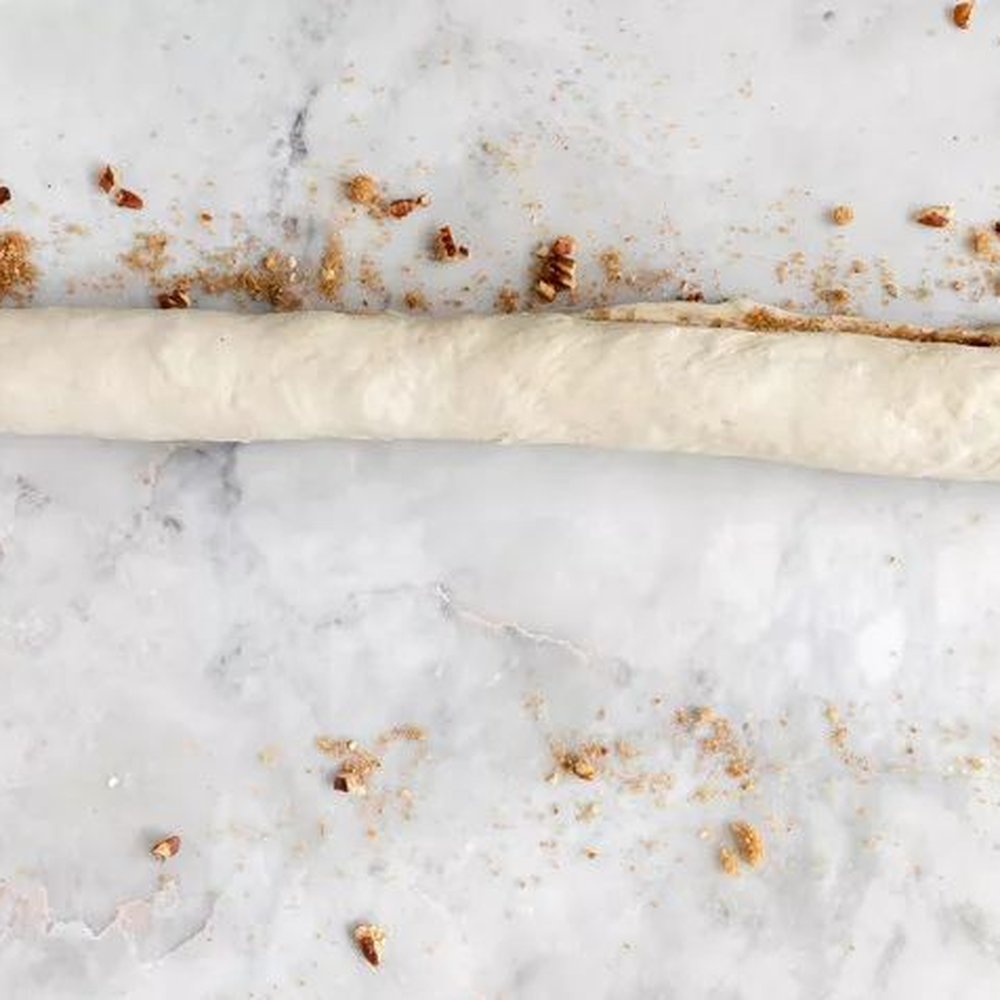 Cinnamon & sugar rolled in dough Cinnamon & sugar rolled in dough