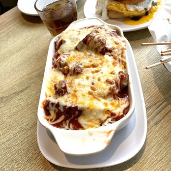 Cafe De Hong Kong - Baked pork shop rice w/cheese - Hong Kong Style Cafe Near Me - Markham, Ontario Cafe De Hong Kong - Baked pork shop rice w/cheese - Hong Kong Style Cafe Near Me - Markham, Ontario