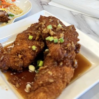 Million Thai Restaurant - Garlic crispy chicken - Thai Near Me - Fairfield, California Million Thai Restaurant - Garlic crispy chicken - Thai Near Me - Fairfield, California