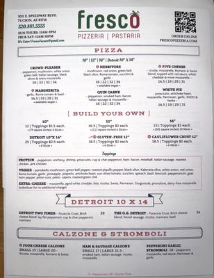 Fresco Pizzeria & Pastaria by null