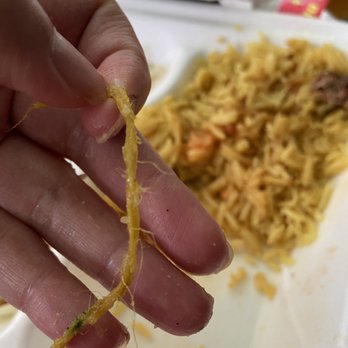 Shawarma House - rope found in rice - Middle Eastern Near Me - Milwaukee, Wisconsin