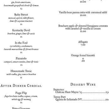 Pizzaiolo - Menu January 30, 2020 - Italian Near Me - Oakland, California Pizzaiolo - Menu January 30, 2020 - Italian Near Me - Oakland, California