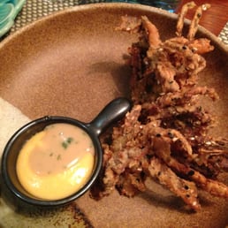 Yum! Soft shell crab! Yum! Soft shell crab!