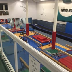 St Albert Gymnastics Club - View from upstairs