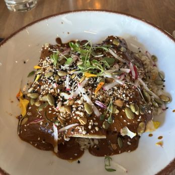El Dorado Kitchen - VEGAN ENCHILADAS - New American Near Me - Sonoma, California