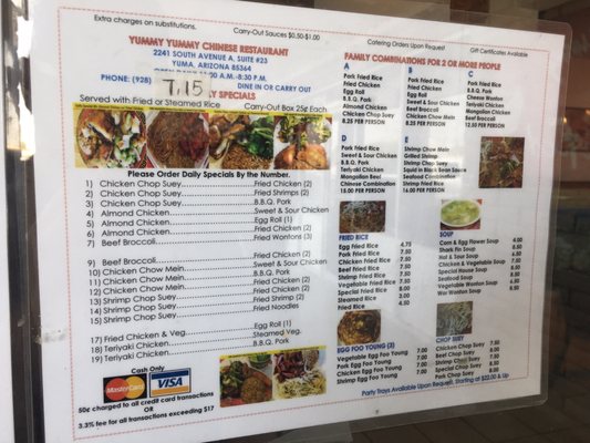 Menu photo 4 Yummy Yummy Yuma, AZ Menu photo 4 Yummy Yummy Yuma, AZ