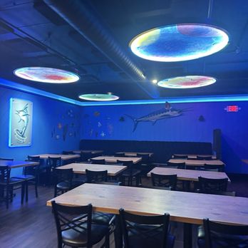 Dancing Marlin - Downstairs dining area - New American Near Me - Frankfort, Illinois