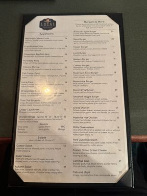 Menu photo 1 The Local Eatery & Pub Mount Holly, NJ Menu photo 1 The Local Eatery & Pub Mount Holly, NJ