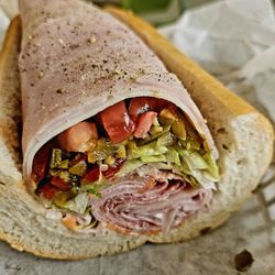 Monte's Sub Shop - Italian sub with extra meat