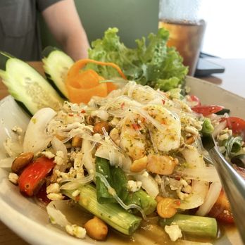 Ka Thai North Dallas - Glass noodle salad - Thai hot! - Thai Near Me - Dallas, Texas Ka Thai North Dallas - Glass noodle salad - Thai hot! - Thai Near Me - Dallas, Texas
