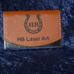 HB Laser Art - Business Card Holder