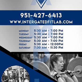 Integrated Fit Lab - Hours of Operation - Trainers Near Me - Riverside, California