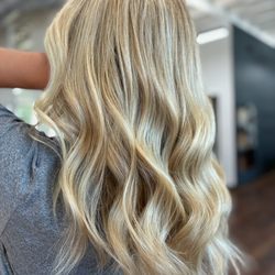 Silver Salon - Blonde transformation with balayage