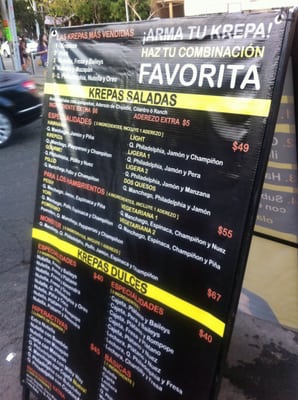 Menu photo 5 Ola Krepe Guadalajara, JAL Menu photo 5 Ola Krepe Guadalajara, JAL