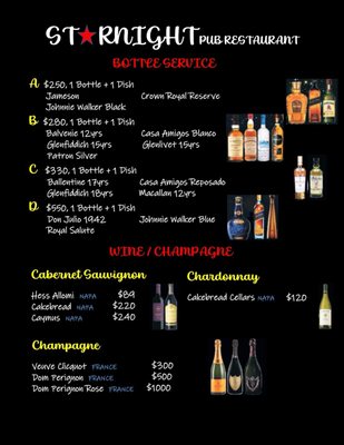 Menu photo 2 Star Night Los Angeles, CA Menu photo 2 Star Night Los Angeles, CA