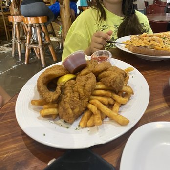Huli Huli Hut - Catfish came with 4 big juicy fillets. - American Near Me - Galveston, Texas Huli Huli Hut - Catfish came with 4 big juicy fillets. - American Near Me - Galveston, Texas
