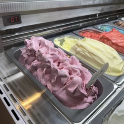 GiGi’s Gelato - Raspberry Gelato at Gigi's Gelato, 428 South Main Street, Davidson