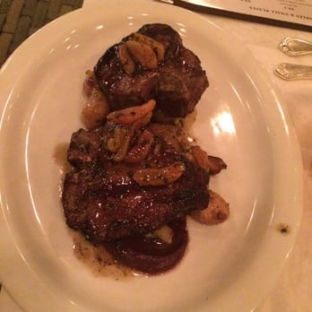 Echo & Rig - Lamb porterhouse chops with apricots & violet mustard. Let me tell you that violet mustard was nothing short of epic. - Steakhouses Near Me - Las Vegas, Nevada Echo & Rig - Lamb porterhouse chops with apricots & violet mustard. Let me tell you that violet mustard was nothing short of epic. - Steakhouses Near Me - Las Vegas, Nevada