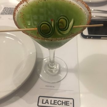 La Leche - Cucumber Martini - Signature Cuisine Near Me - Puerto Vallarta, JAL