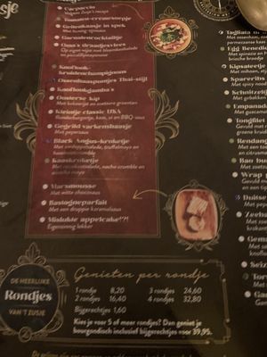 Menu photo 2 t'zusje Maastricht, LI