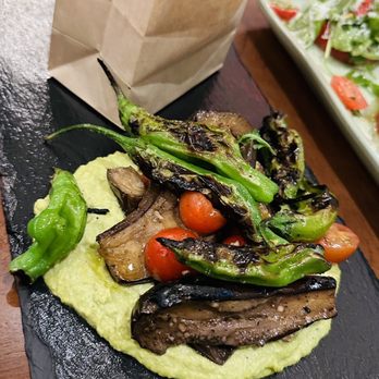 Bolero Restaurante - Fire Roasted Eggplants & Shishito Peppers - Tapas/Small Plates Near Me - Temecula, California