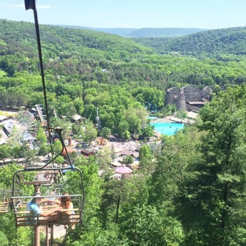 Knoebels Amusement Resort - View from the scenic sky ride! - Amusement Parks Near Me - Elysburg, Pennsylvania Knoebels Amusement Resort - View from the scenic sky ride! - Amusement Parks Near Me - Elysburg, Pennsylvania