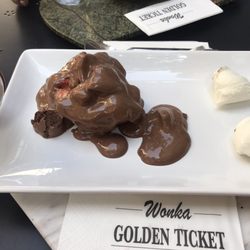 Willy Wonka Chocolatier - After putting hot chocolate!