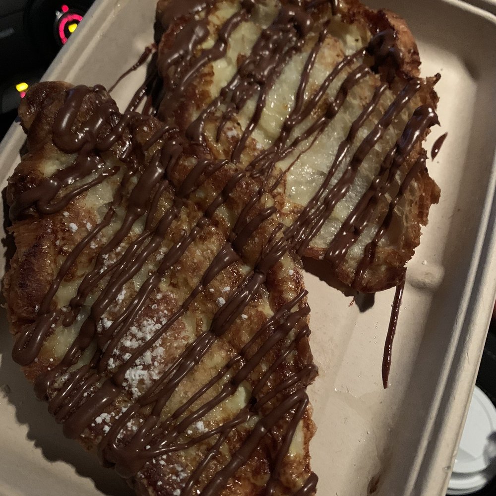 Nutella Cafe - Croissant French toast - Desserts Near Me - Chicago, Illinois Nutella Cafe - Croissant French toast - Desserts Near Me - Chicago, Illinois