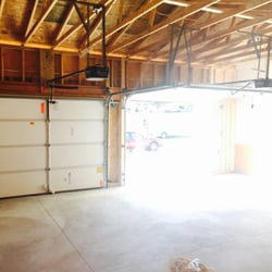 Garage Door Guy - (2) New 9x7 doors and (2) new 3255 Liftmaster openers installed on a newly built garage.