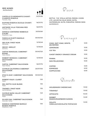 Menu photo 3 Roma Kitchen Las Vegas, NV