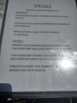 Menu photo 3 Kingston's Clam Bar West Sayville, NY Menu photo 3 Kingston's Clam Bar West Sayville, NY
