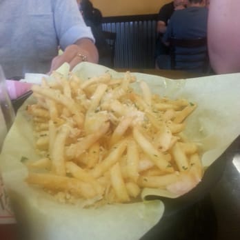 Off The Hook Fish Grill - Garlic parmesan fries. ...yummy - Seafood Near Me - Whittier, California Off The Hook Fish Grill - Garlic parmesan fries. ...yummy - Seafood Near Me - Whittier, California