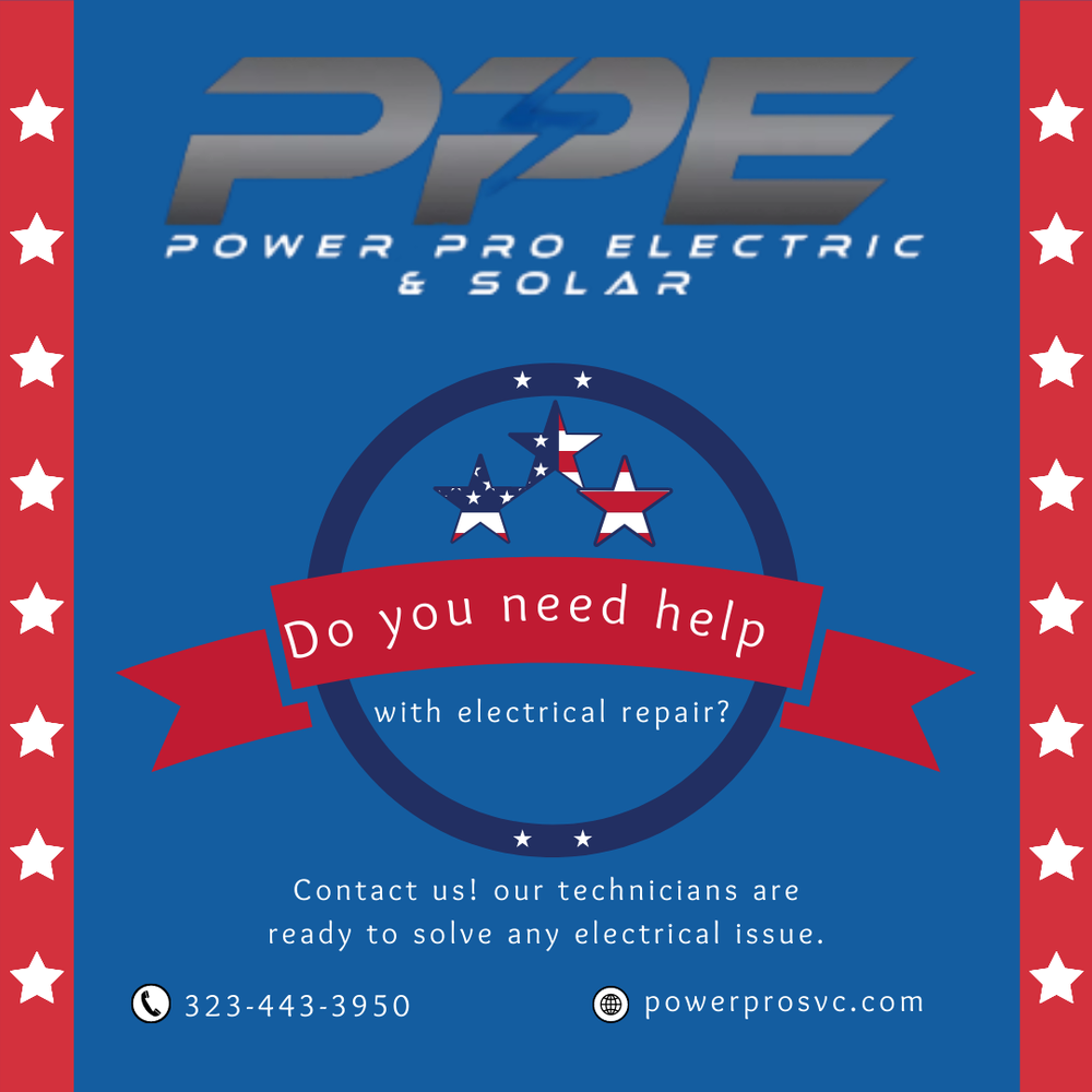 Slide of Power Pro Electric and Solar