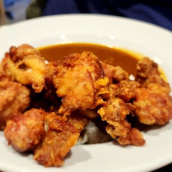 Demiya  - a plate of fried food on a table - Japanese Curry Near Me - Dublin, California