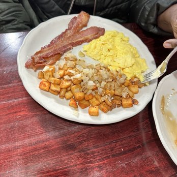 The Original Pancake House - Eggs bacon & hashbrowns  The pancake Works - Breakfast & Brunch Near Me - Baltimore, Maryland