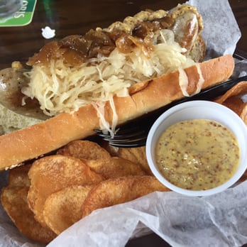 The Regal Seagull - German garlic sausage - New American Near Me - Encinitas, California